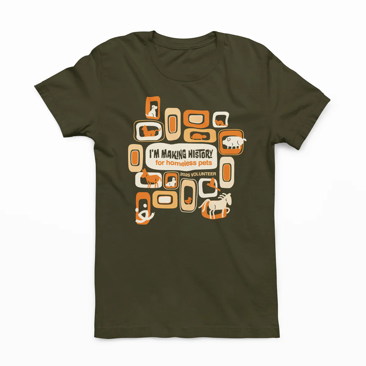 2025 Volunteer T-Shirt, Making History