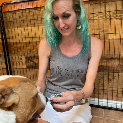 My Favorite Breed is Dog Racer Tank - Image 5