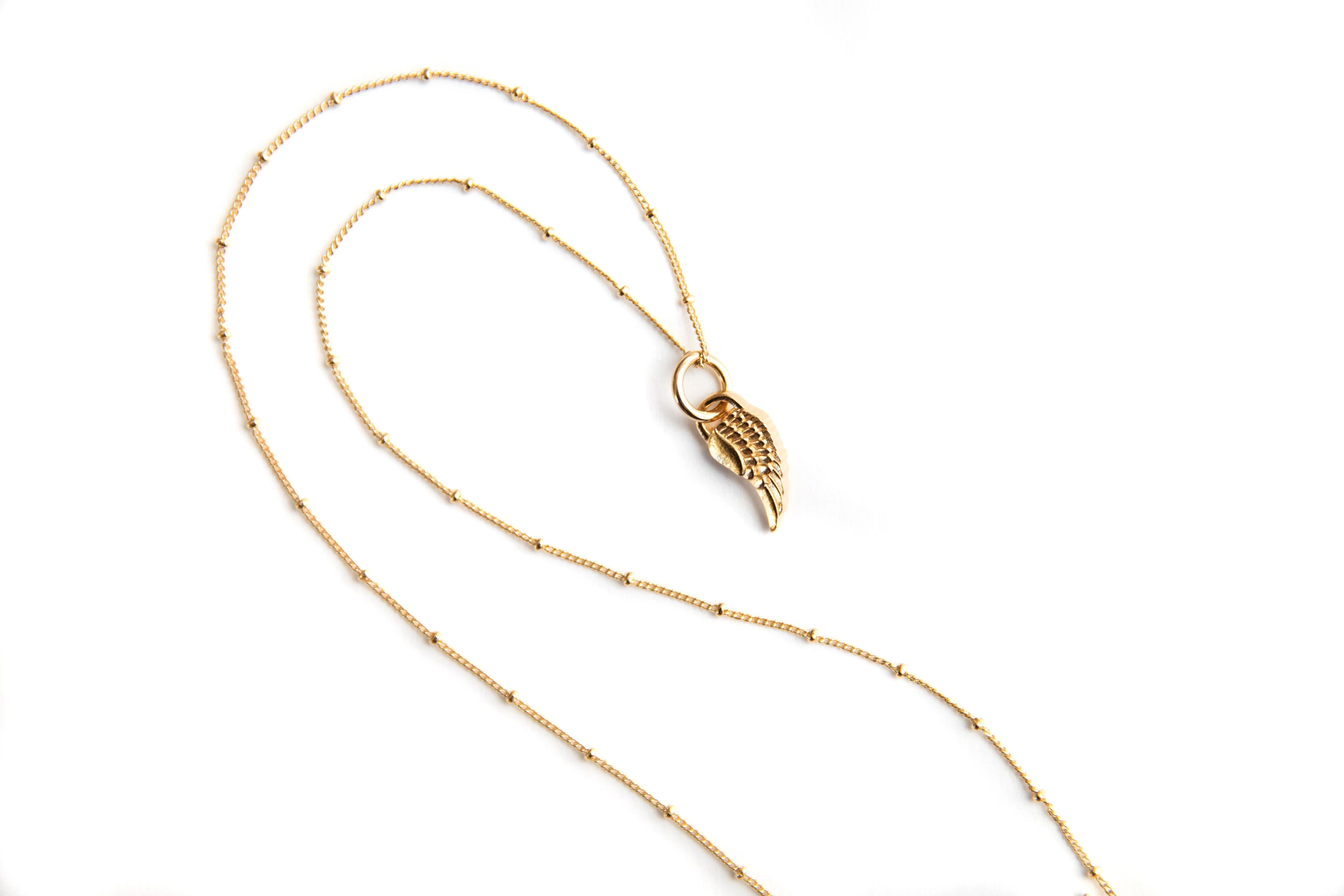 Gold Wing Necklace - Image 5