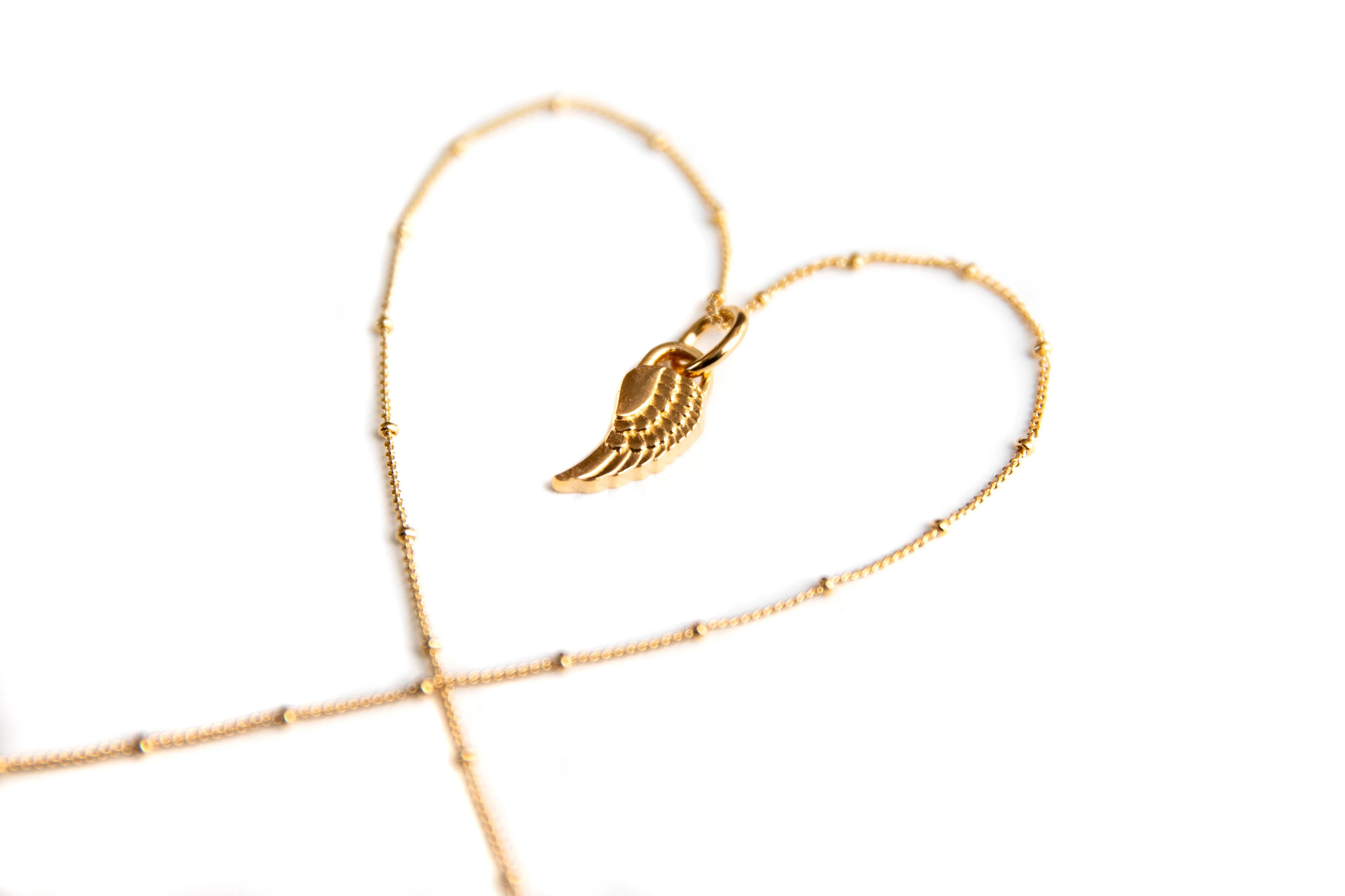 Gold Wing Necklace - Image 6