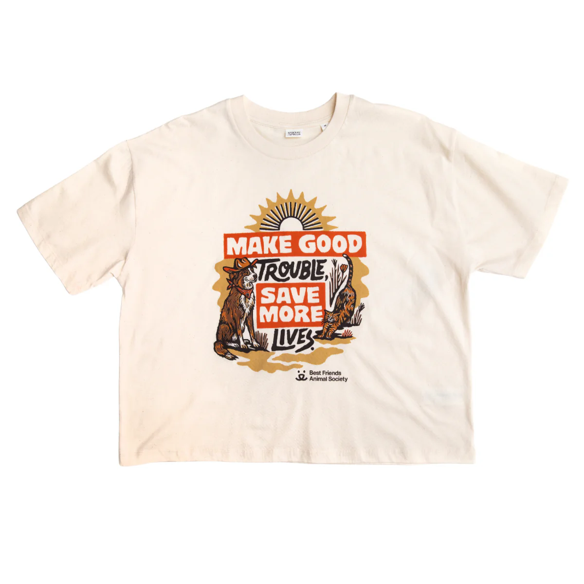 Good Trouble Women's Boxy T-shirt - Image 3