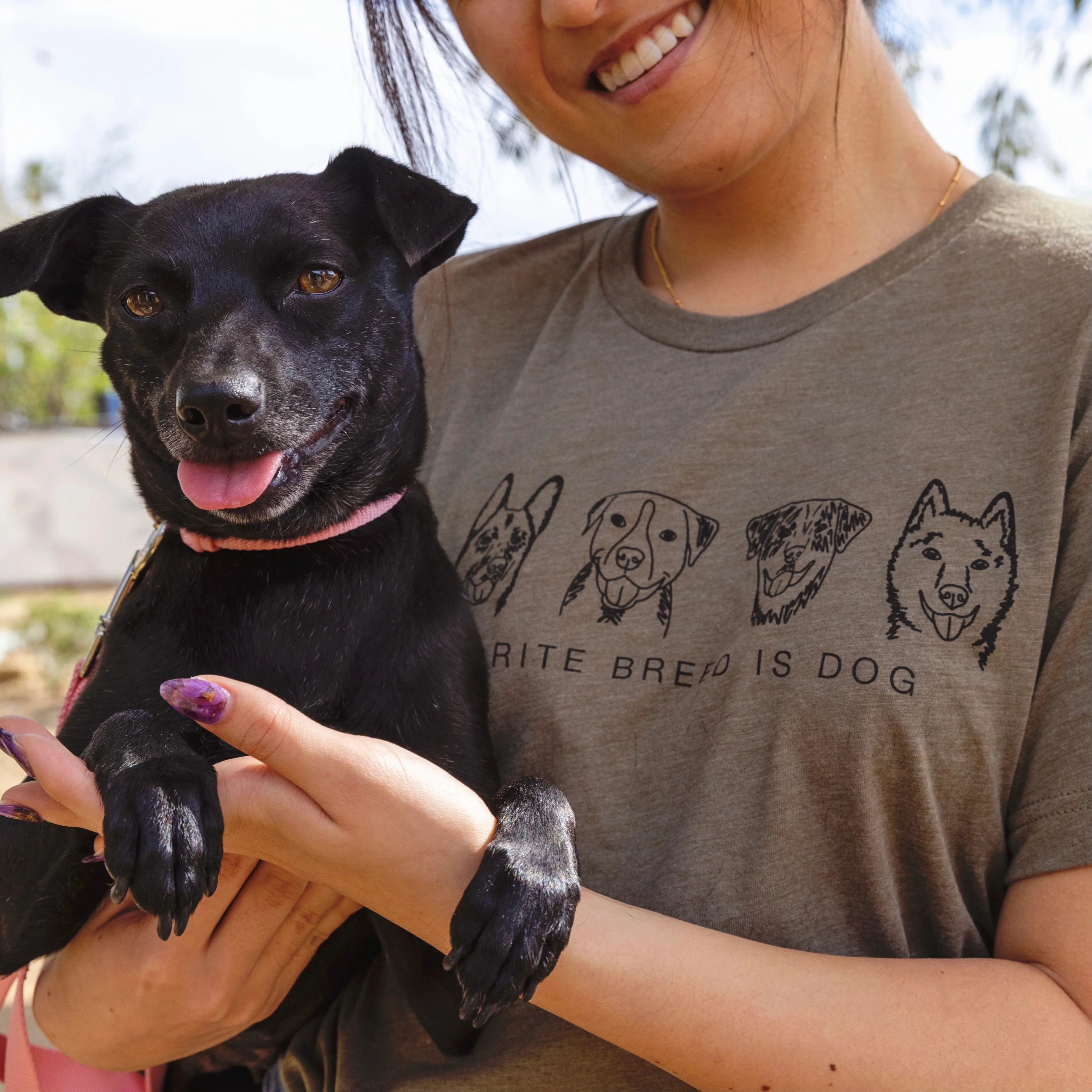 My Favorite Breed is Dog T-Shirt - Image 4