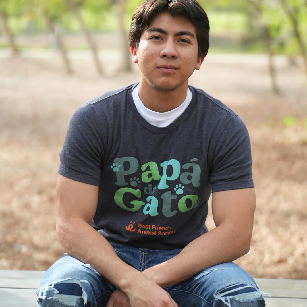 Papa de Gato Unisex T-shirt - Image 3