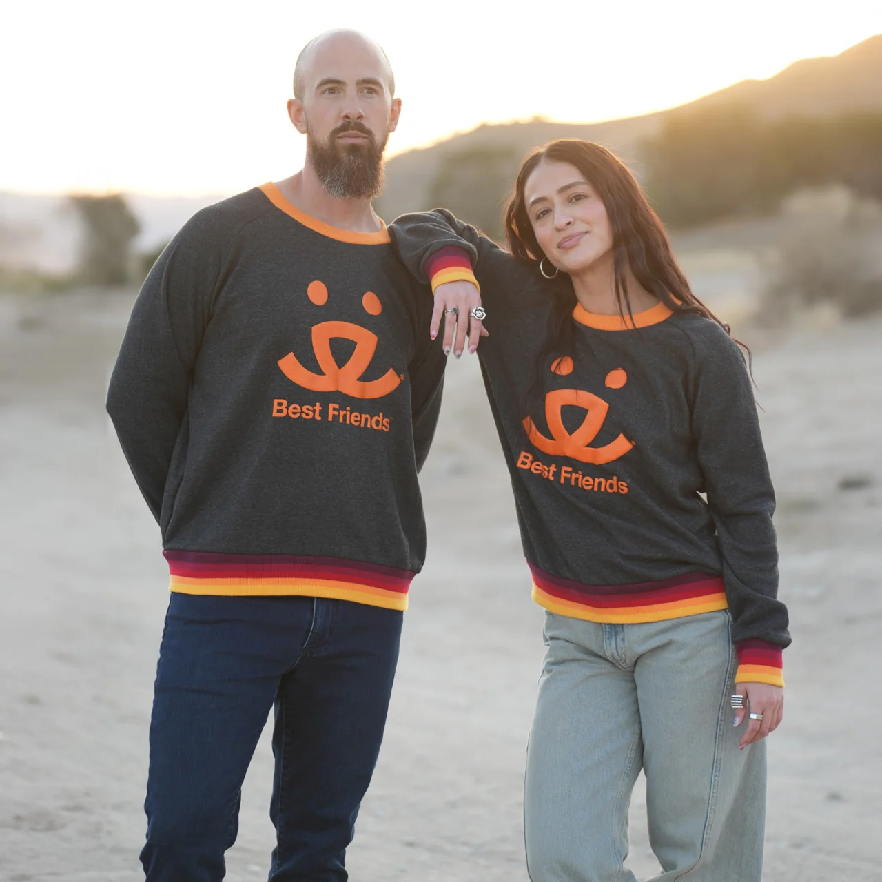 Best Friends x CAMP Collection Puff Print Sweatshirt - Image 7