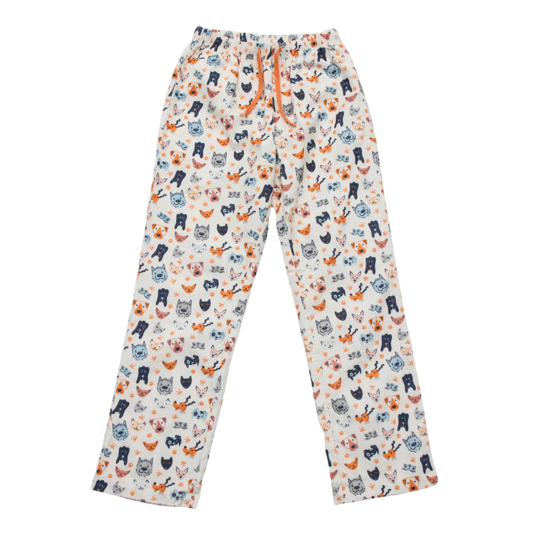 Furry Friends Flannel Pajama Pants - Image 9