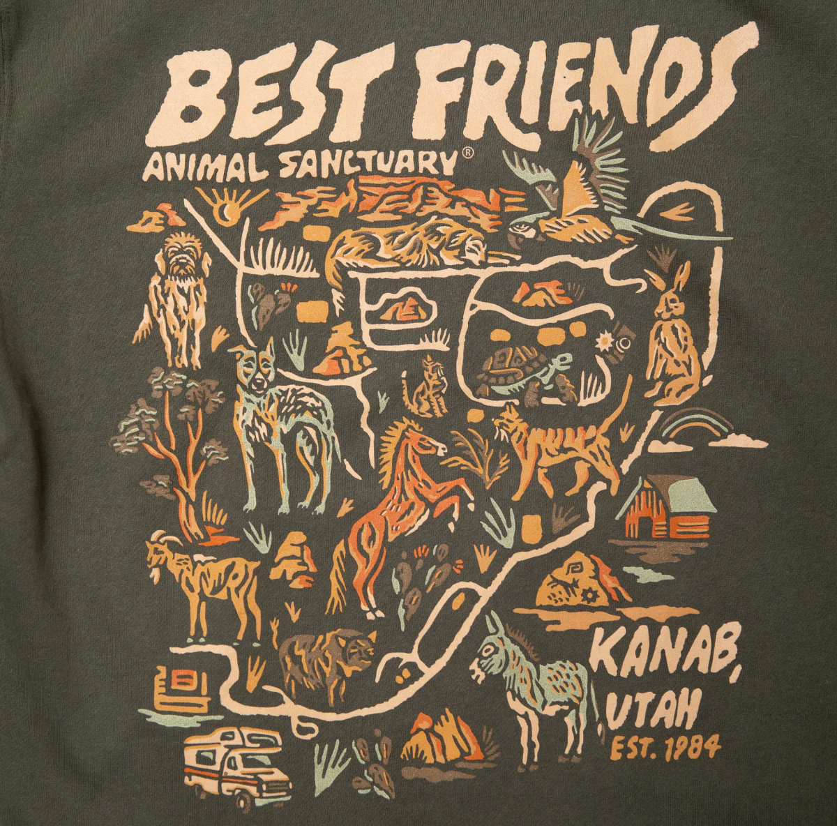 Sanctuary Map Hoodie - Image 5