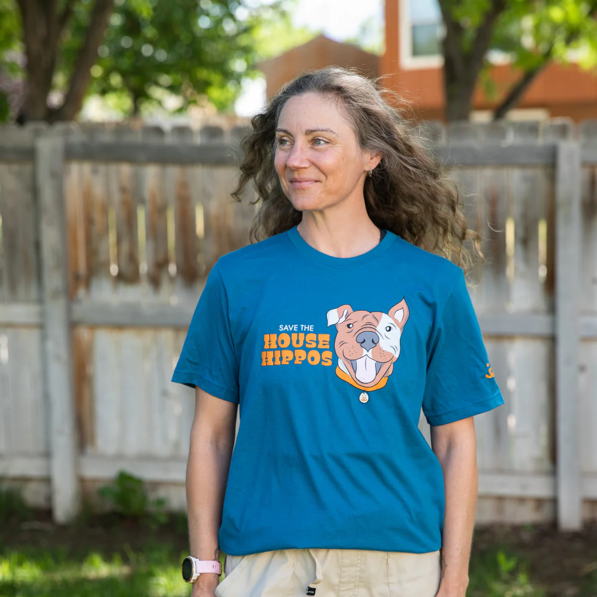 Save The House Hippos T-shirt - Image 2