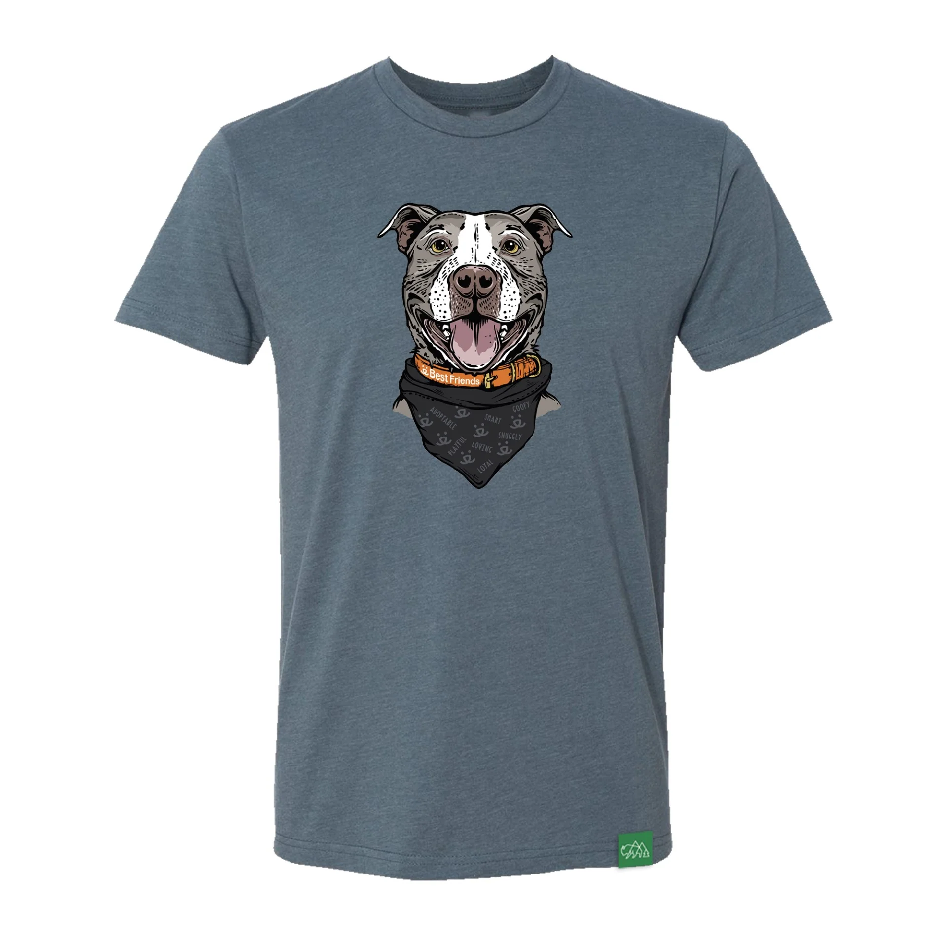 Wild Tribute Smiling Dog T-Shirt