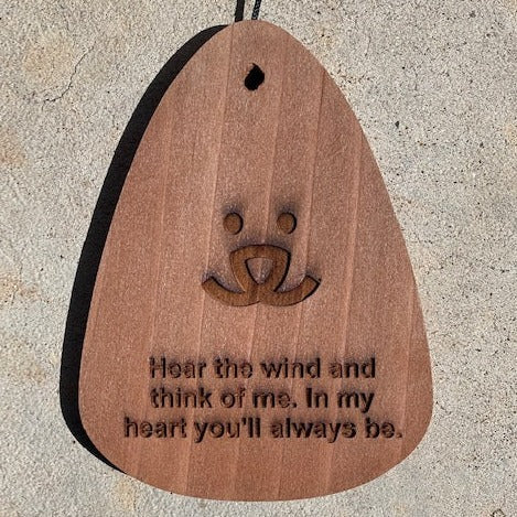Silver Memorial Wind Chime - Image 3
