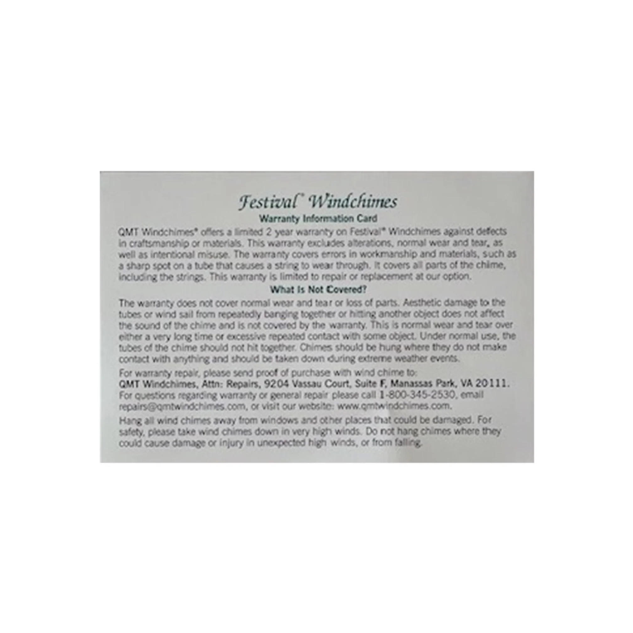 Silver Memorial Wind Chime - Image 4