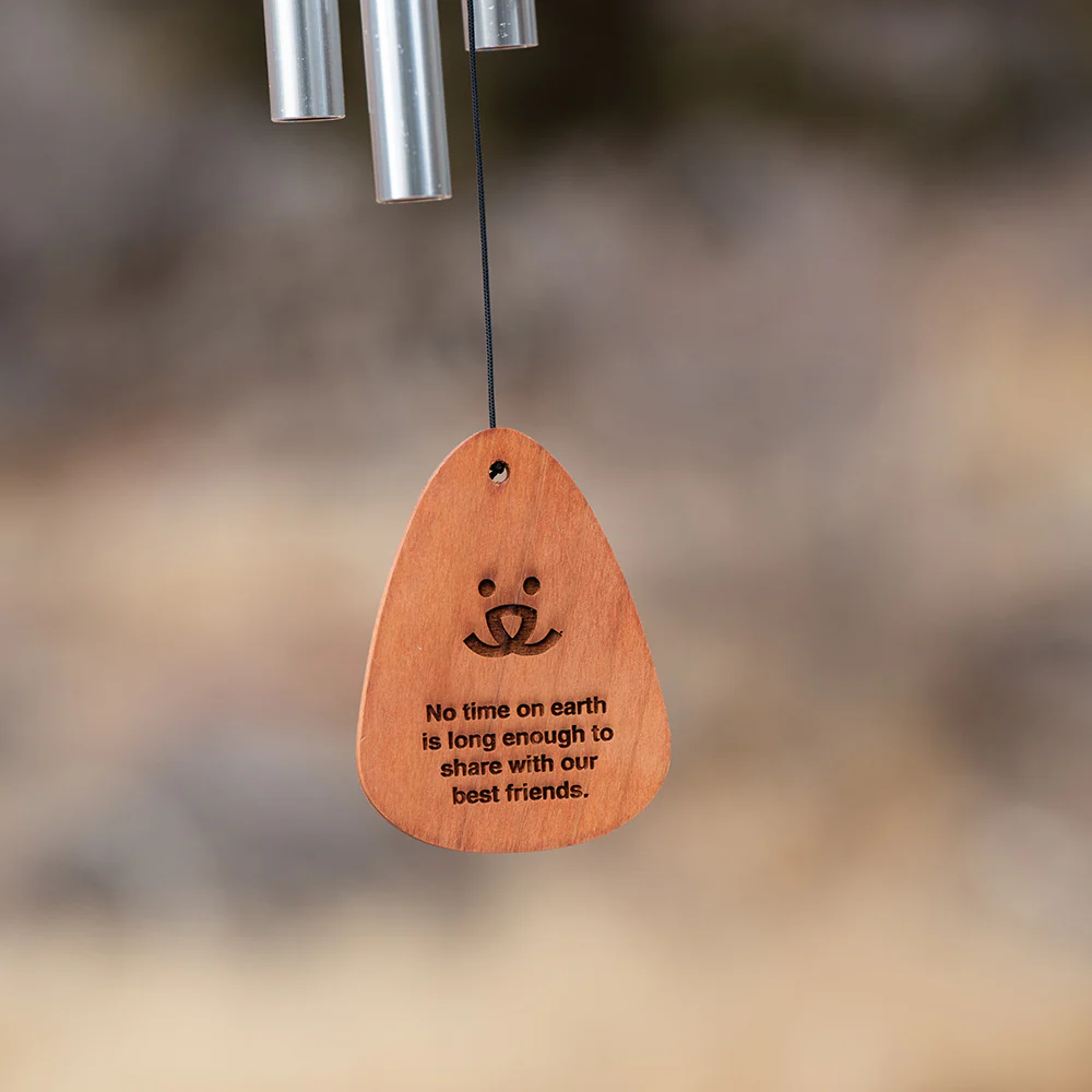 Silver Memorial Wind Chime - Image 6